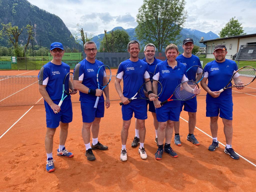 Das ist die Herren 35+ Mannschaft